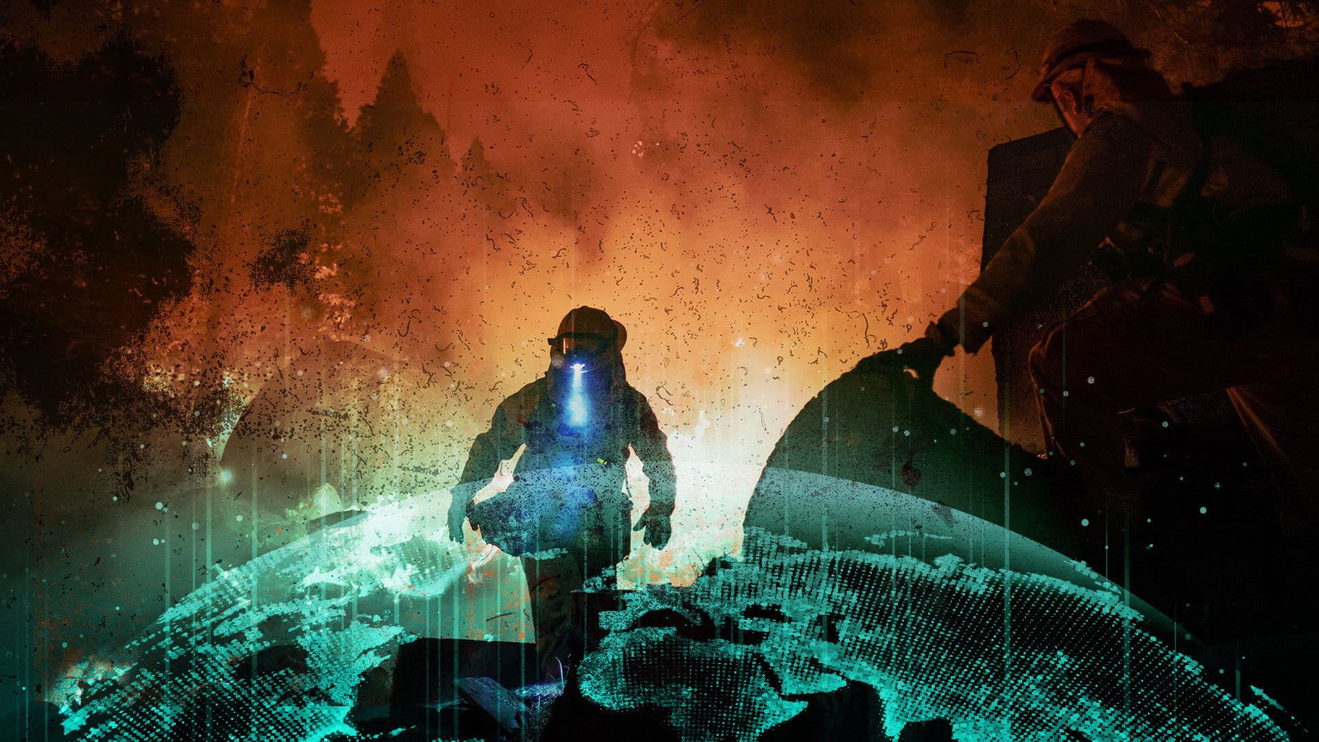 Big Oil v the World backdrop